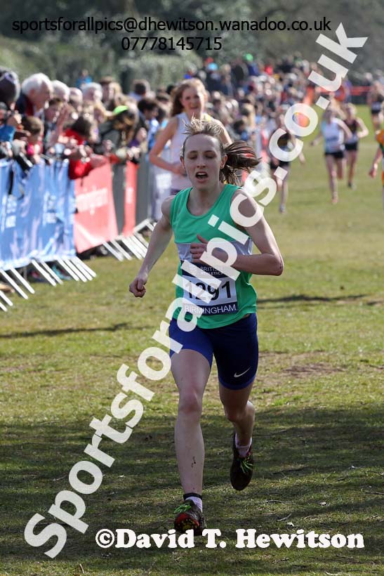 Senior Womens Inter Counties Cross Country,  Cofton Park, Birmingham. Photo: David T. Hewitson/Sports for All Pics